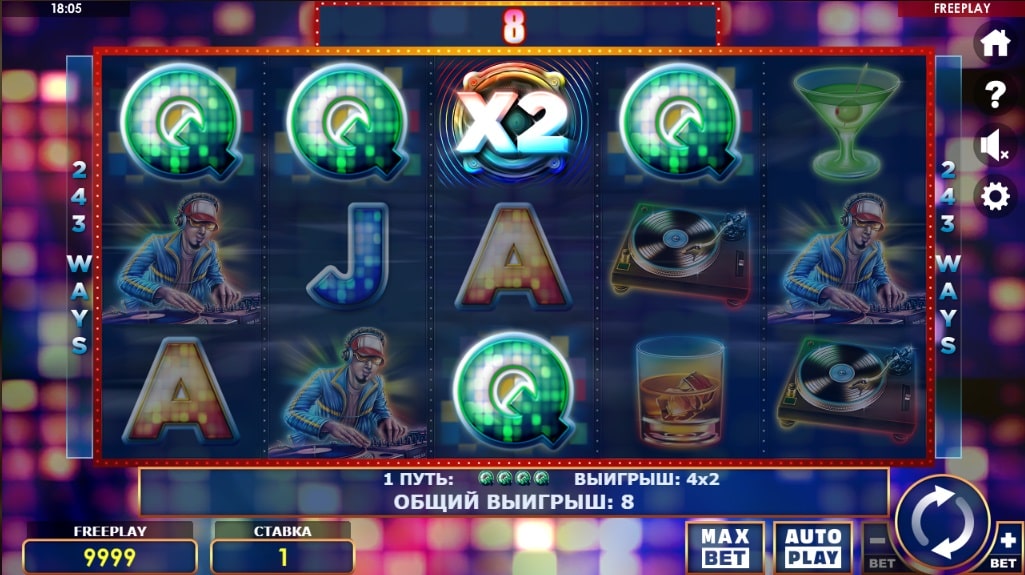 Игровой автомат Party Night