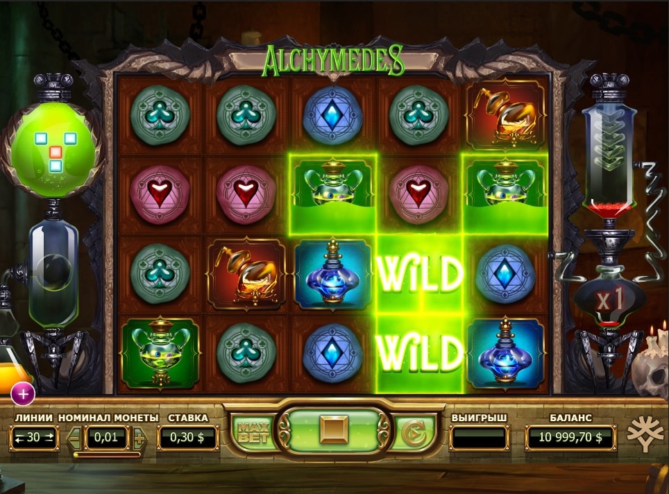 Игровой слот Alchymedes